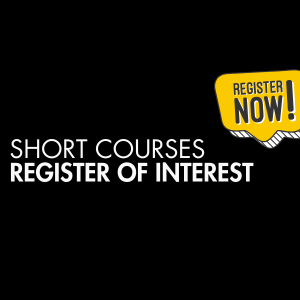 Short courses: Register of Interest