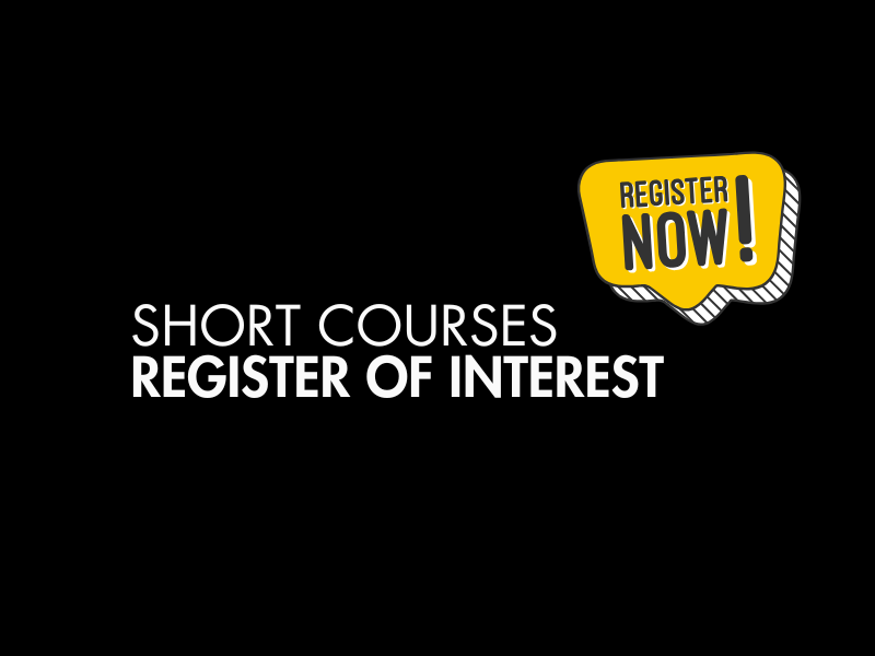 Short courses: Register of Interest