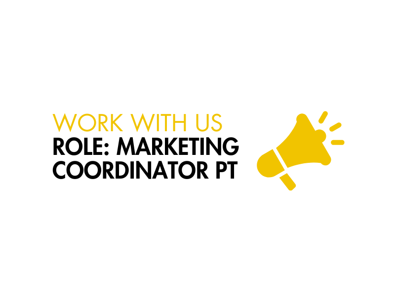 Work with Us Marketing Coordinator PT.