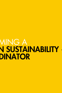Becoming a Screen Sustainability Coordinator