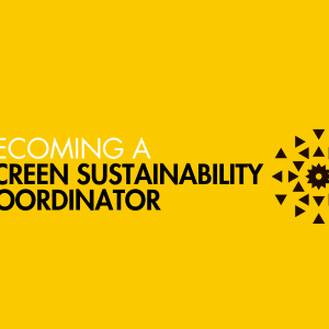 Becoming a Screen Sustainability Coordinator