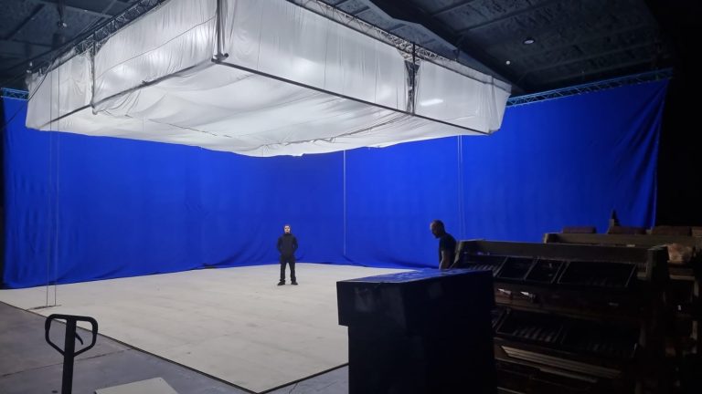 Electrician Conversion Trainee 2025 Stephen Gilmour on set